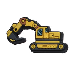 12pcs Engineering Vehicle Shoe Decorations for Clogs