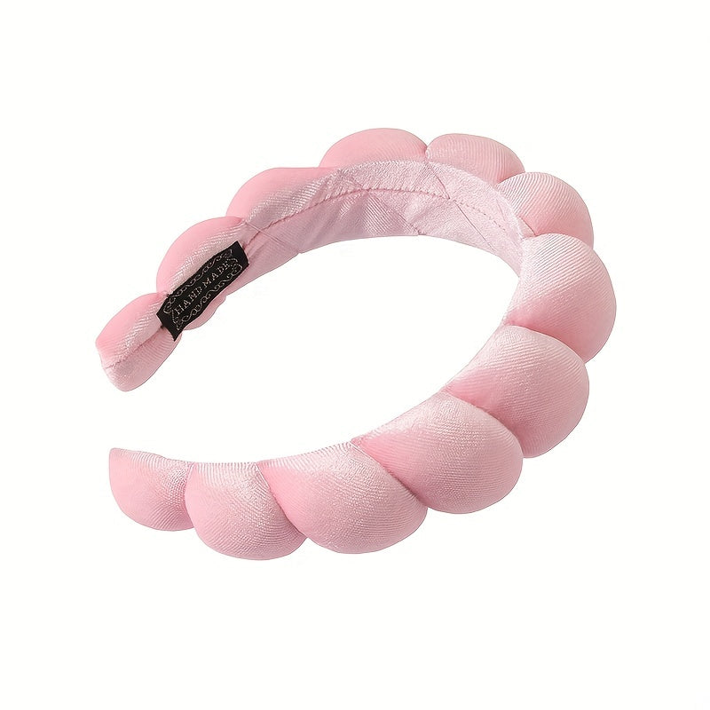 2pcs Sweet Sponge Headband Washing Face Hair Accessories
