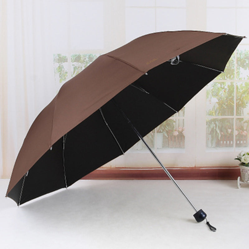 High Ten Bone Reinforced Glue Umbrella Sunshade All Weather Sunscreen