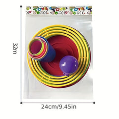 Kids Hoop Toy Parent-child Indoor Outdoor Puzzle Game Competition