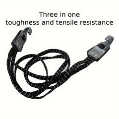 5pcs Bike Luggage Fixed Strap, Plastic Hook, M