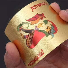 54pcs Waterproof Plastic Playing Cards Christmas Halloween