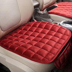 Car Seat Cushion With Non Slip Bottom & Storage Pouch