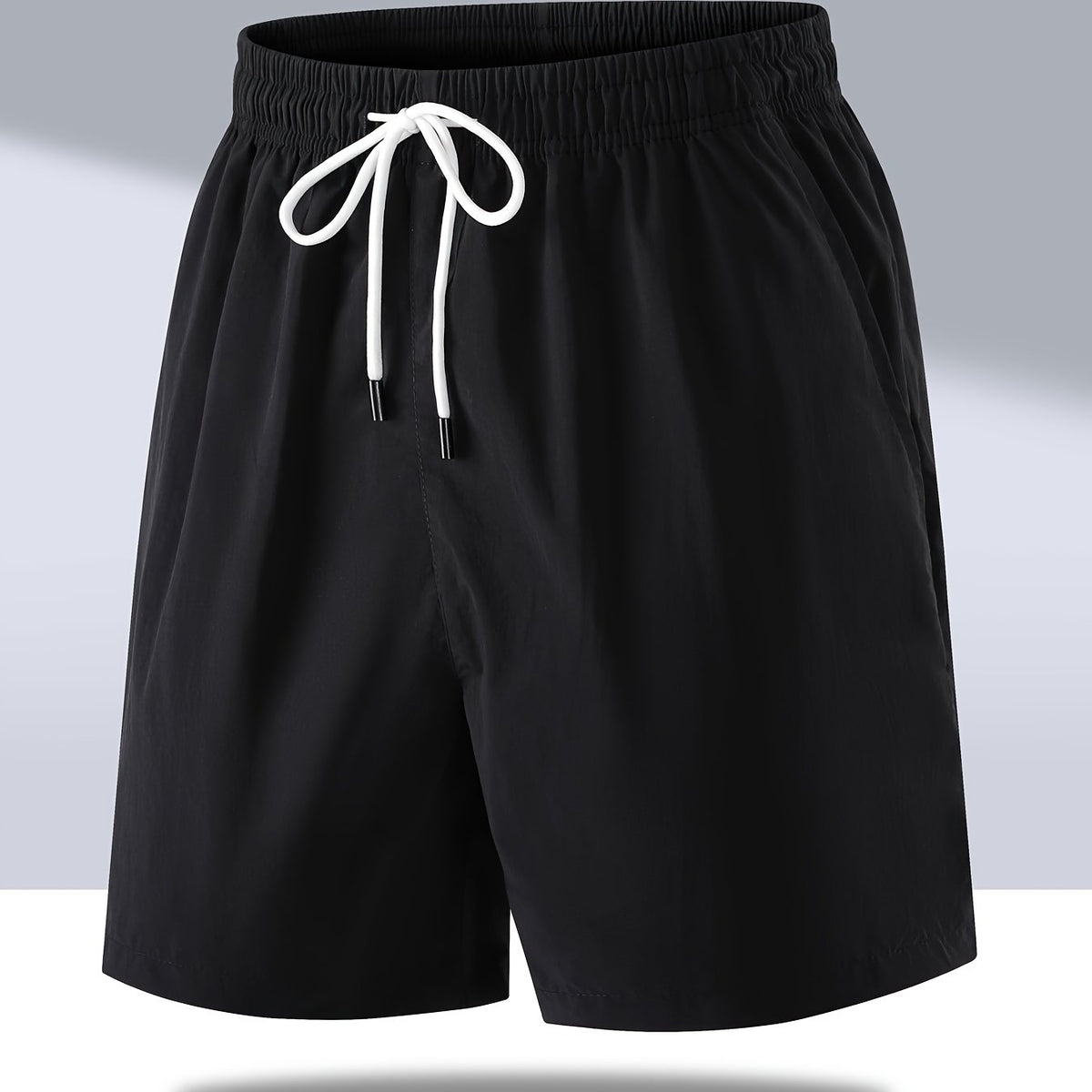 Men's Lightweight Drawstring Shorts Summer Casual Loose Fit Outdoors Clothing