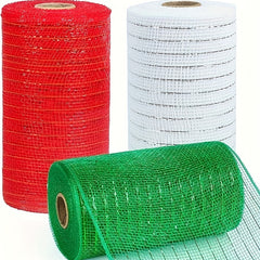Golden Mesh Yarn Roll for Party Decoration Supplies