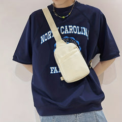 Men's Crossbody Bag Lightweight Shoulder Bag for Hiking Travel