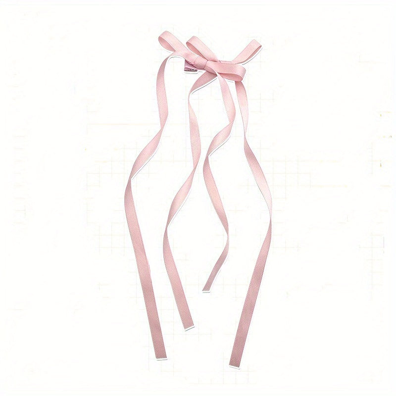 Ribbon Bow Hair Clip Hair Tie Streamer Hair Accessories