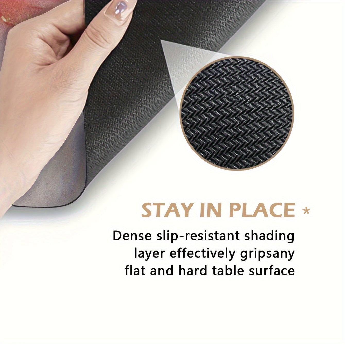 Abstract Marble Non-slip Mouse Pad for Home & Office Use