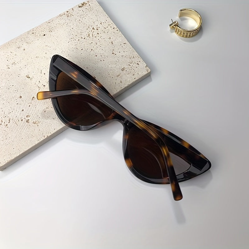 Retro Cat Eye Sunglasses Tortoiseshell UV400 Sun Shades