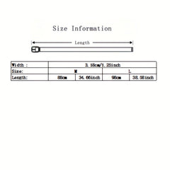Canvas Buckle Belt for Kids - Uniform Decorative Belt
