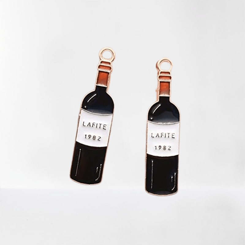 2 Pack Wine Glass Drip Oil Jewelry Accessories
