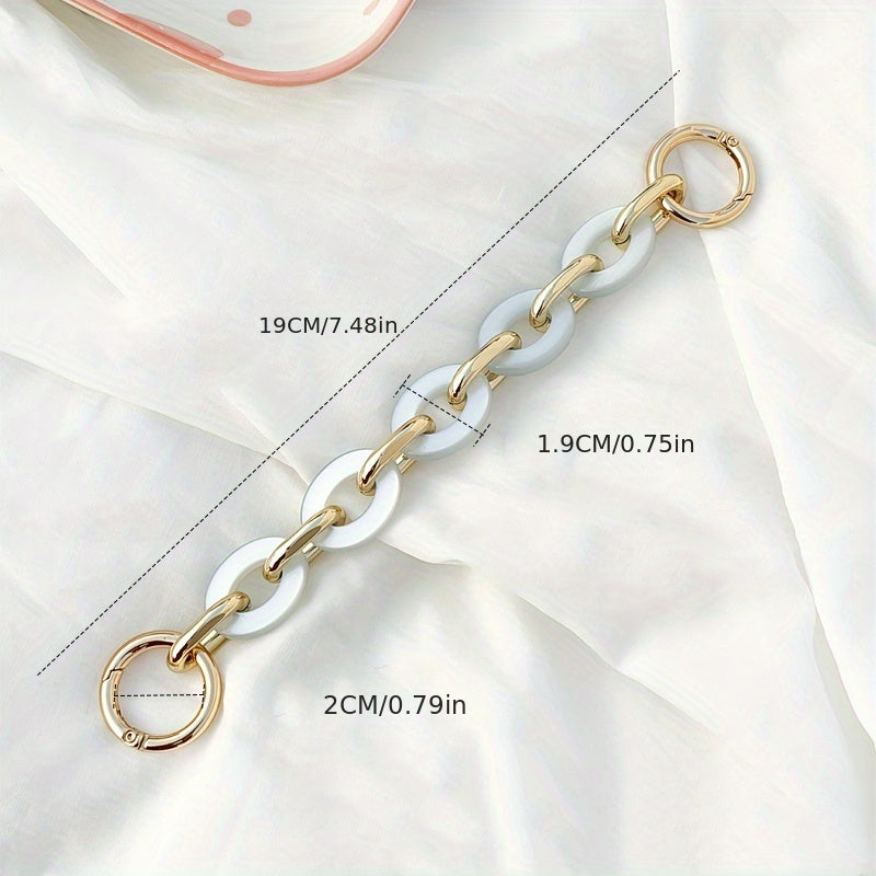 Acrylic Chain Extension for Men's Bag