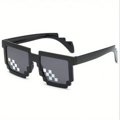 Y2K Mosaic Sunglasses For Women Men Funny Party Decorative Sun Shades
