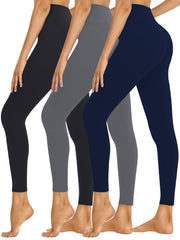 3Pcs High Waist Yoga Leggings Women's Activewear