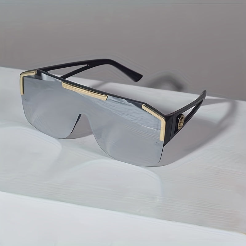 Y2K Aviator Sunglasses Gradient Lens UV400