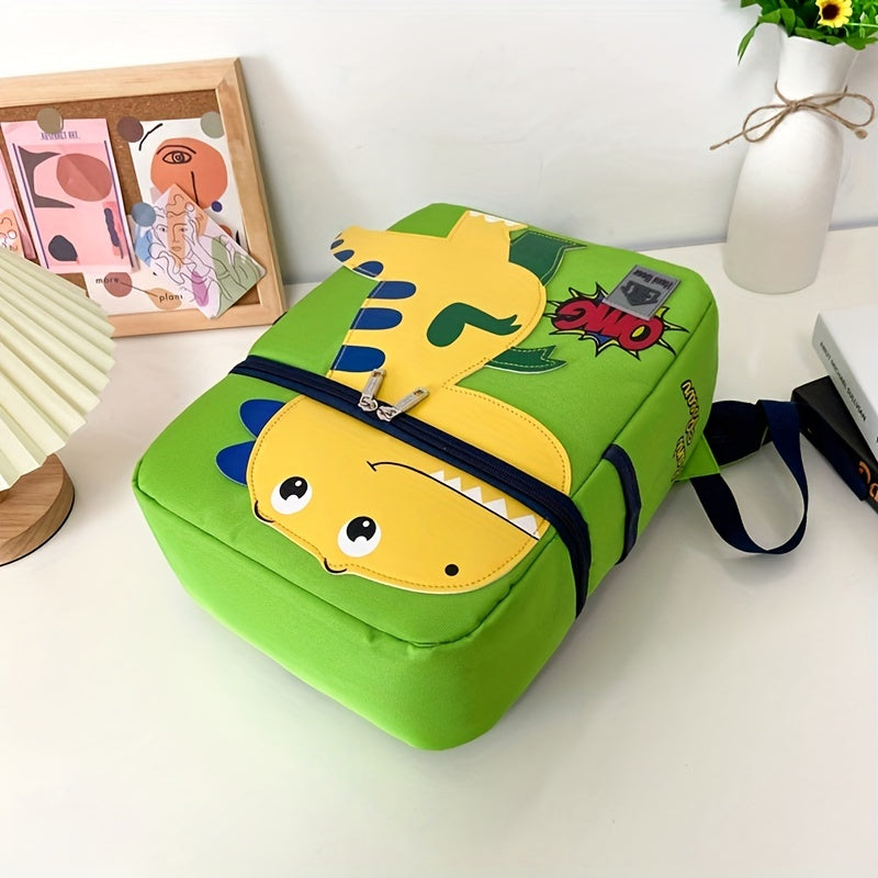 Dinosaur Kindergarten Schoolbag Boy Girl Anti Lost Backpack