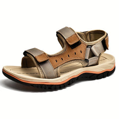 Men's Open Toe Outdoor Sandals with Non-Slip Sole