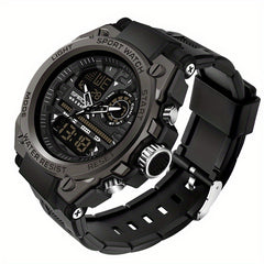Sanda Waterproof Diving Men's Watch Sports Digital Multifunctional Watch