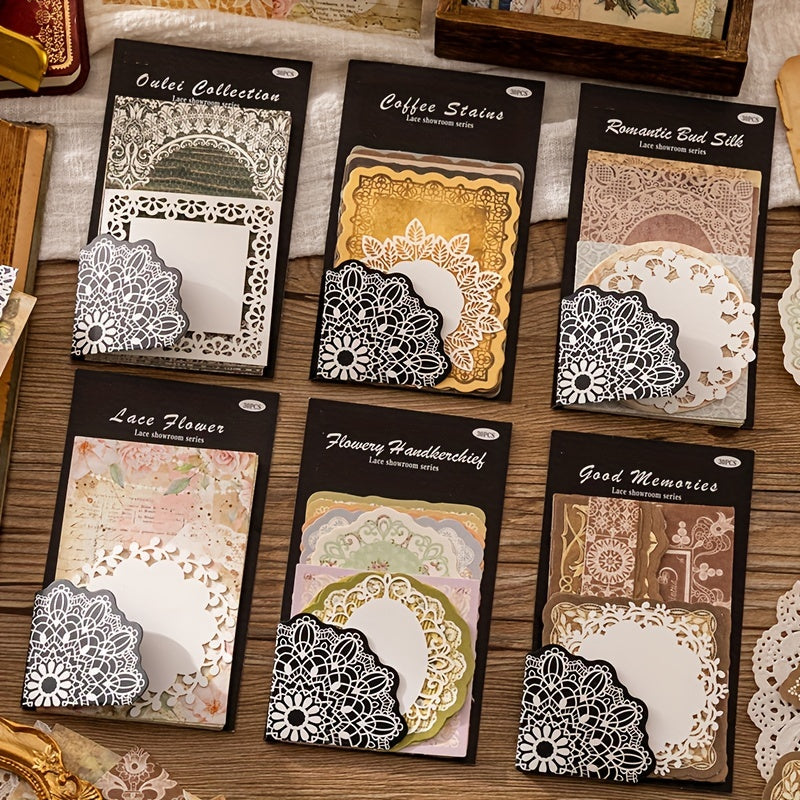 30PCS Vintage DIY Material Paper for Scrapbooking Stationery