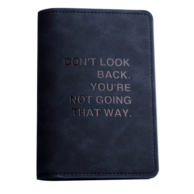 Men's Multifunctional PU Passport Bag Driver's Leather Case Holder