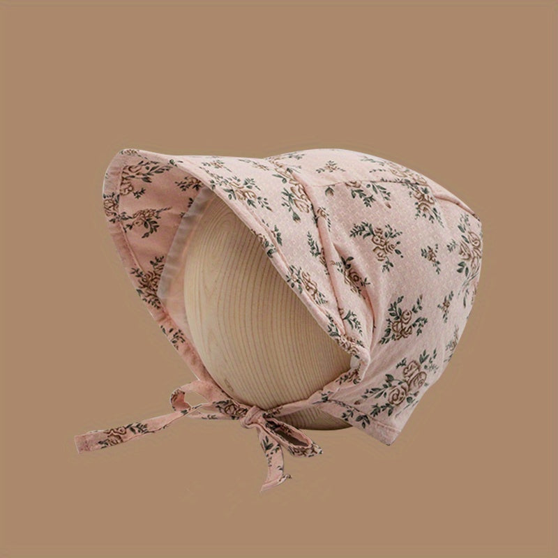 Stylish Floral Baby Hat for Sun Protection