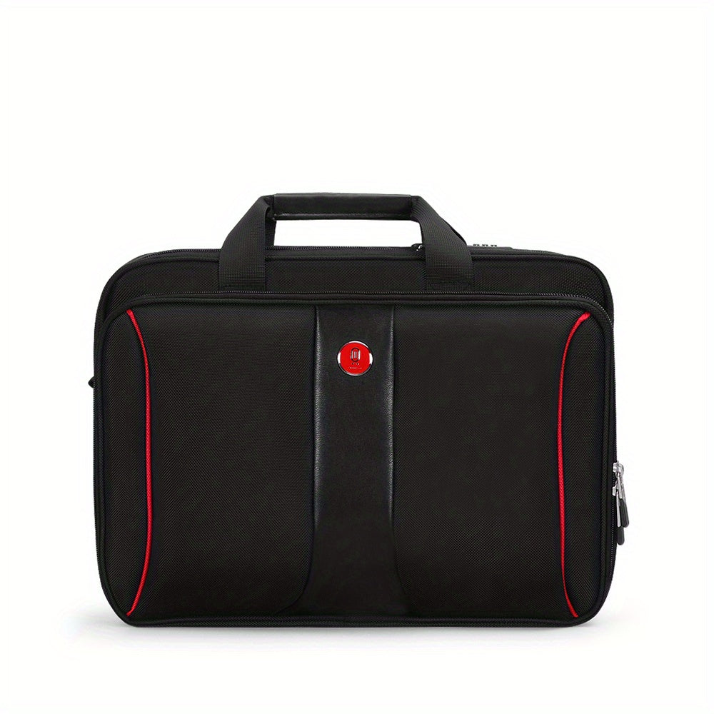 Lightweight Zip Laptop Bag Versatile Satchel Bag