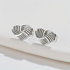 Geometric LoveShape Earrings Retro Accessories Jewelry For Men