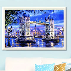 5D DIY London Tower Bridge Diamond Painting