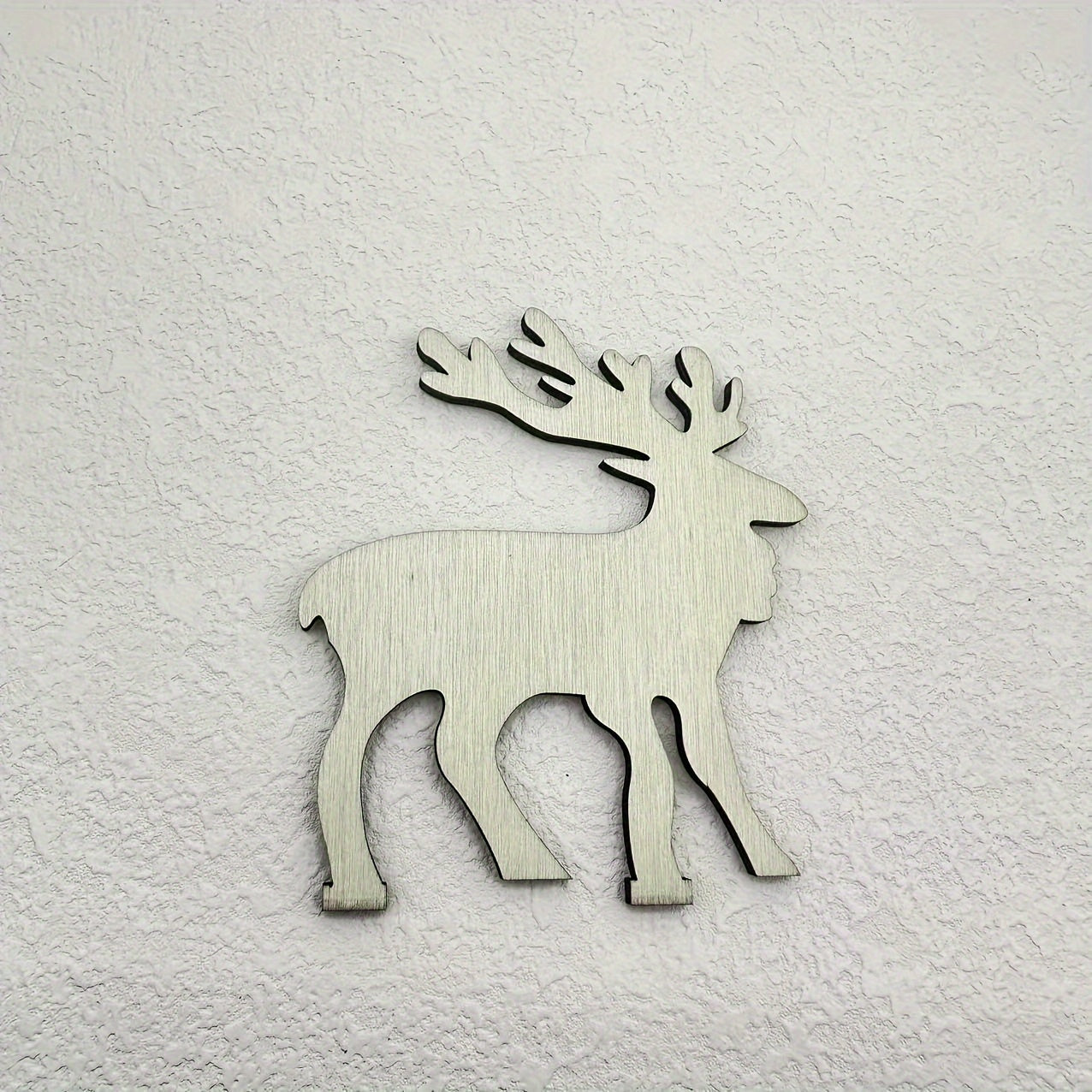 DIY Santa Deer Wooden Crafts Home Decoration Supplies