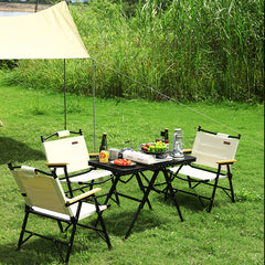 Portable Folding Table X Aluminum Alloy Table Outdoor BBQ Camping Picnic