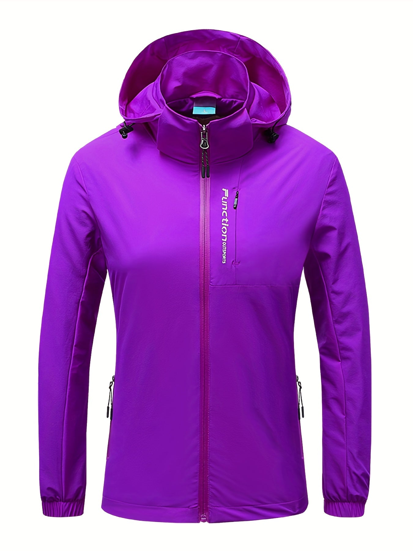 Women's Waterproof Windproof Punch Jacket for Outdoor Sports and Mountaineering