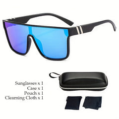 Men's Sports Sunglasses Set - UV Protection