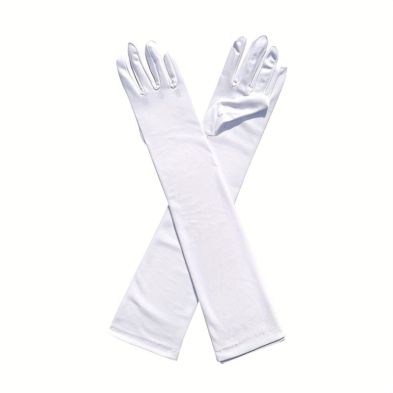 Sunscreen Long Gloves for Women Wedding Dress Bridal