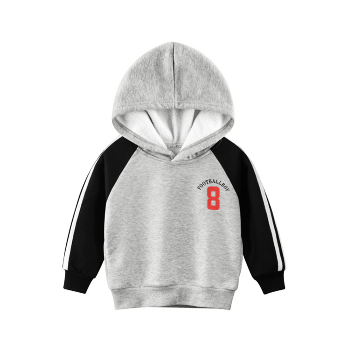 Boys Fleece Pullover Hoodie Long Sleeve Sweatshirt