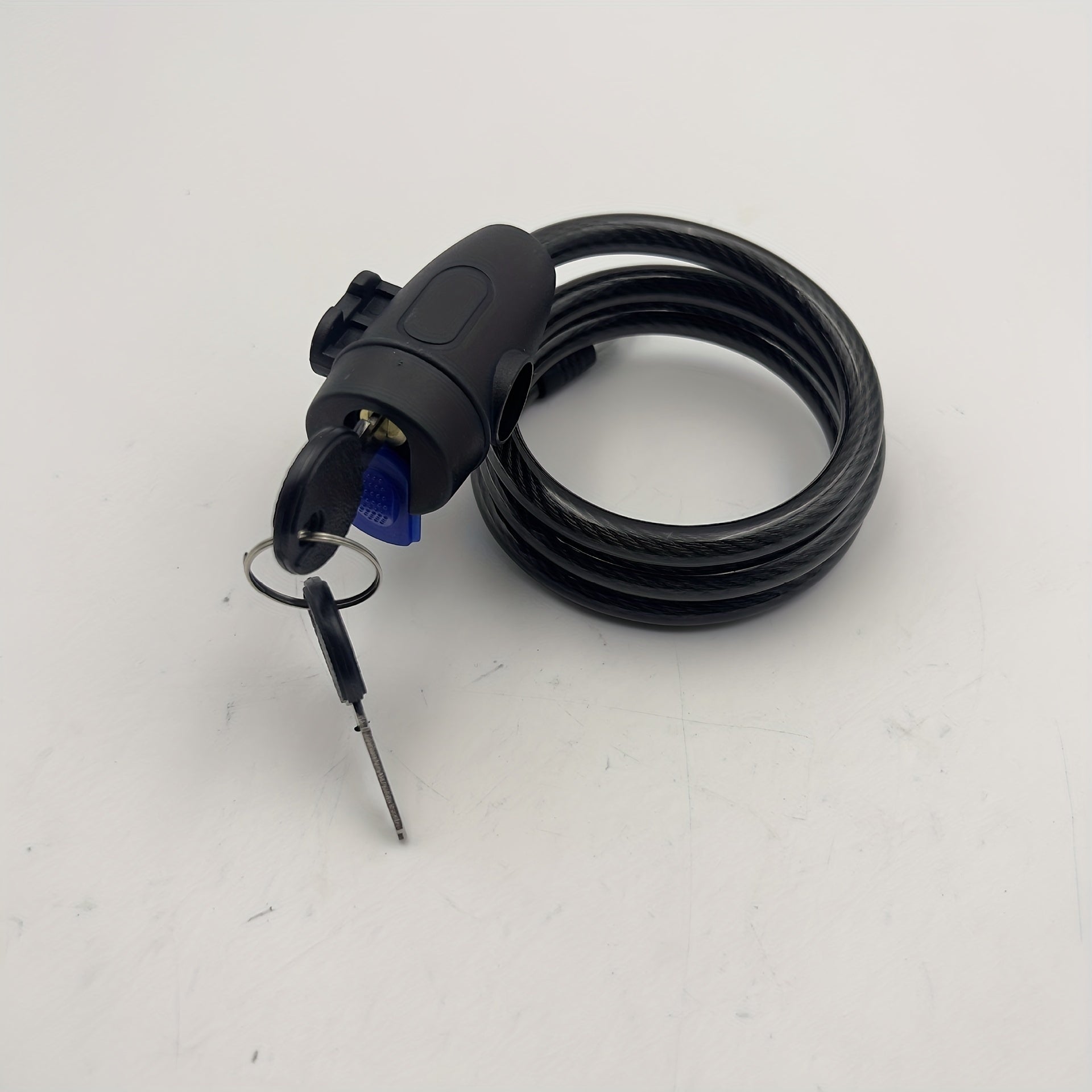 Universal Anti Theft Lock & 2 Keys with Steel Rope Cable