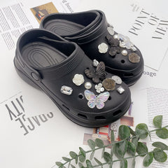 20Pcs Butterfly Shoe Charms For Clogs Garden Shoes DIY Decoration