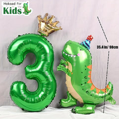 Dinosaur Birthday Balloons Dinosaur Party Decorations Dinosaur Balloon Sets