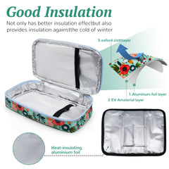 Large Portable Insulin Cooler Bag for Outdoor Camping Travel