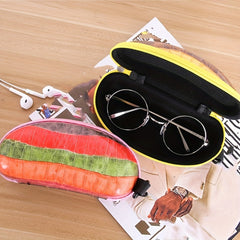Large Sports Sunglasses Case Zipper Pressure-resistant Eye Case