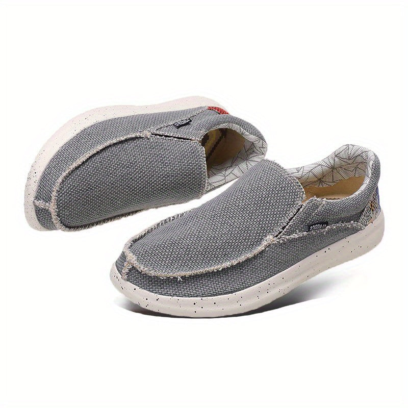 Men's Canvas Slip-On Loafers