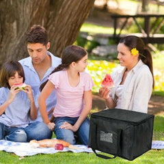 Large Food Insulated Bag Pizza Takeaway Thermal Warm Cold Bag Ruck