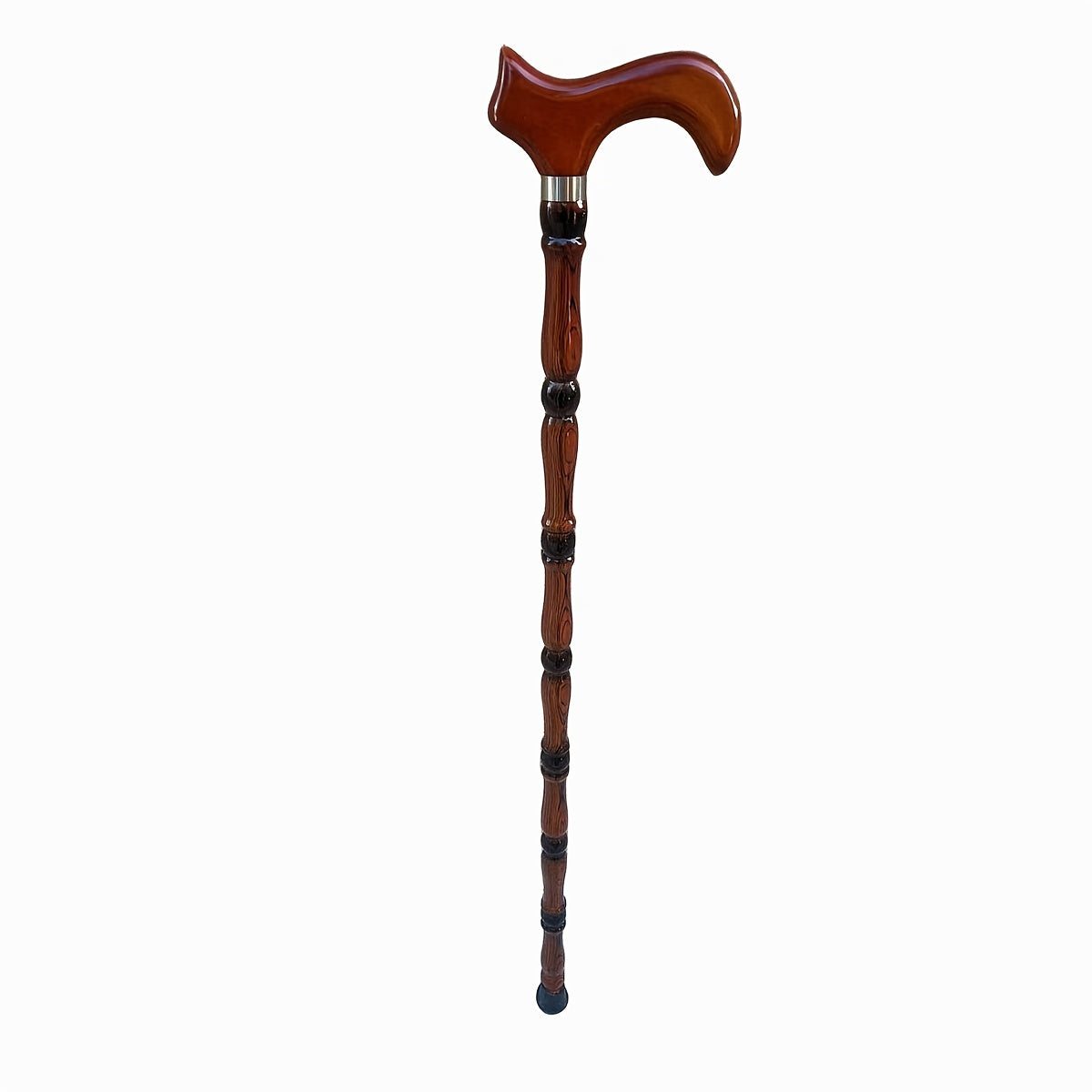 Non-slip Wooden Walking Stick Lightweight Cane for Hiking