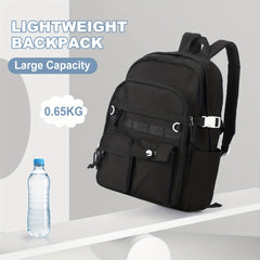 Lightweight College Laptop Backpack For Men Women Large Capacity Travel Bag