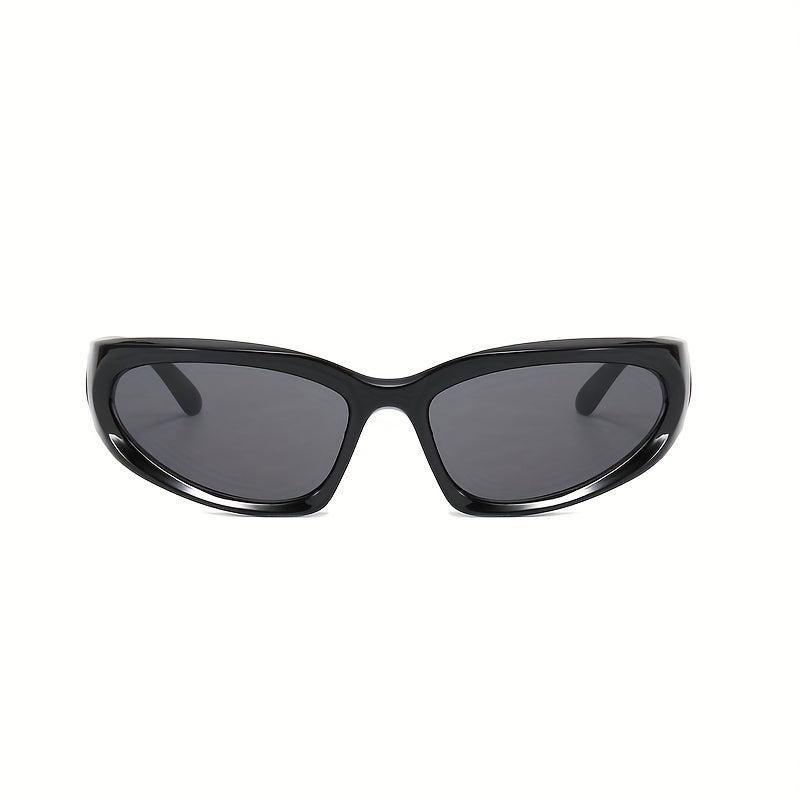 Men's Cycling Polarized Sunglasses Punk Style Small Frame Shades