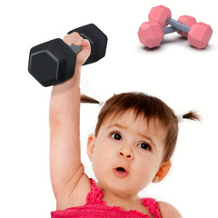 2pcs Baby Dumbbell Toy Sensory Handles in 6 Colors