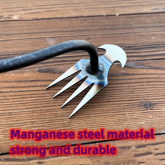Gardening Hoe Weeding Artifact Manganese Steel Rooted Grass Loose Soil Digging
