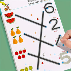 Magic Practice Book Set Kids Drawing Kit with Pen and Eraser