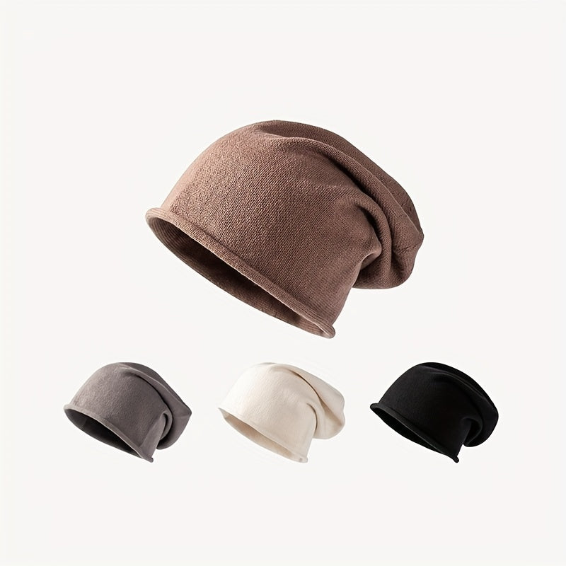 Four Seasons Knitted Men's Pullover Beanie Hat