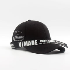 Personalized Hip hop Letters Printed Sun Visor Baseball Cap