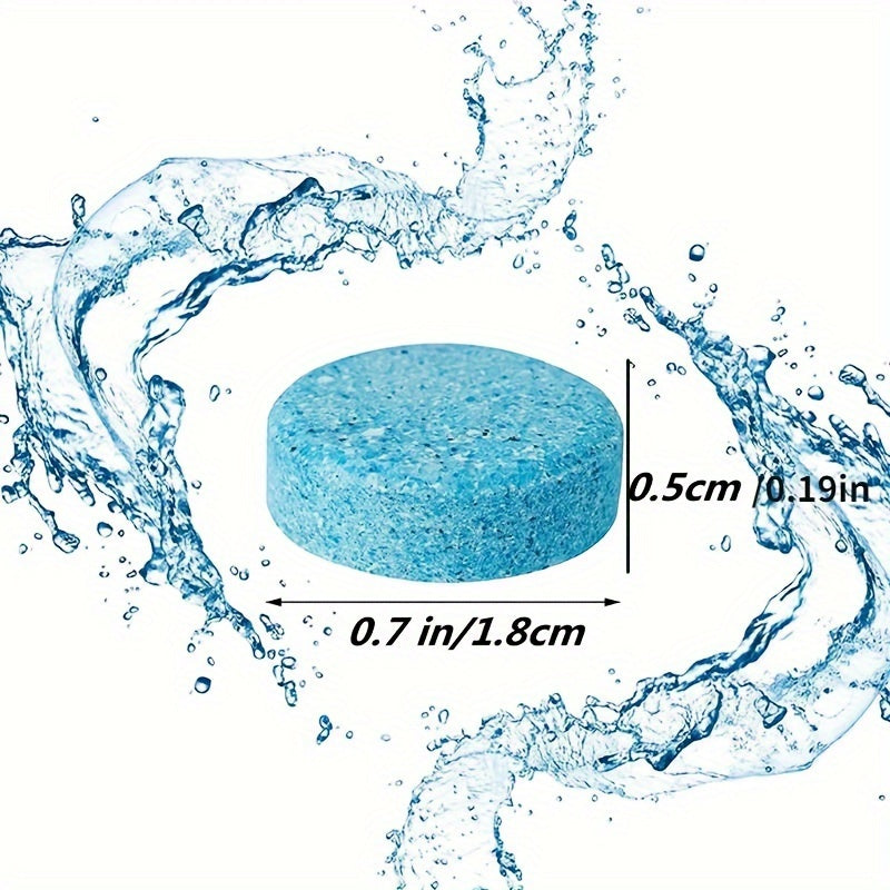 20pcs Effervescent Tablets for Car Windscreen Wiper & Glass Cleaning